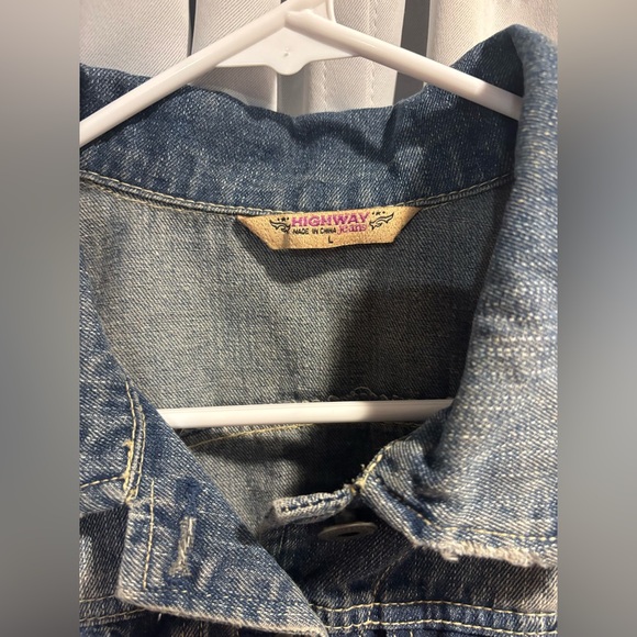 Other - Kids Size large Jean jacket Vest